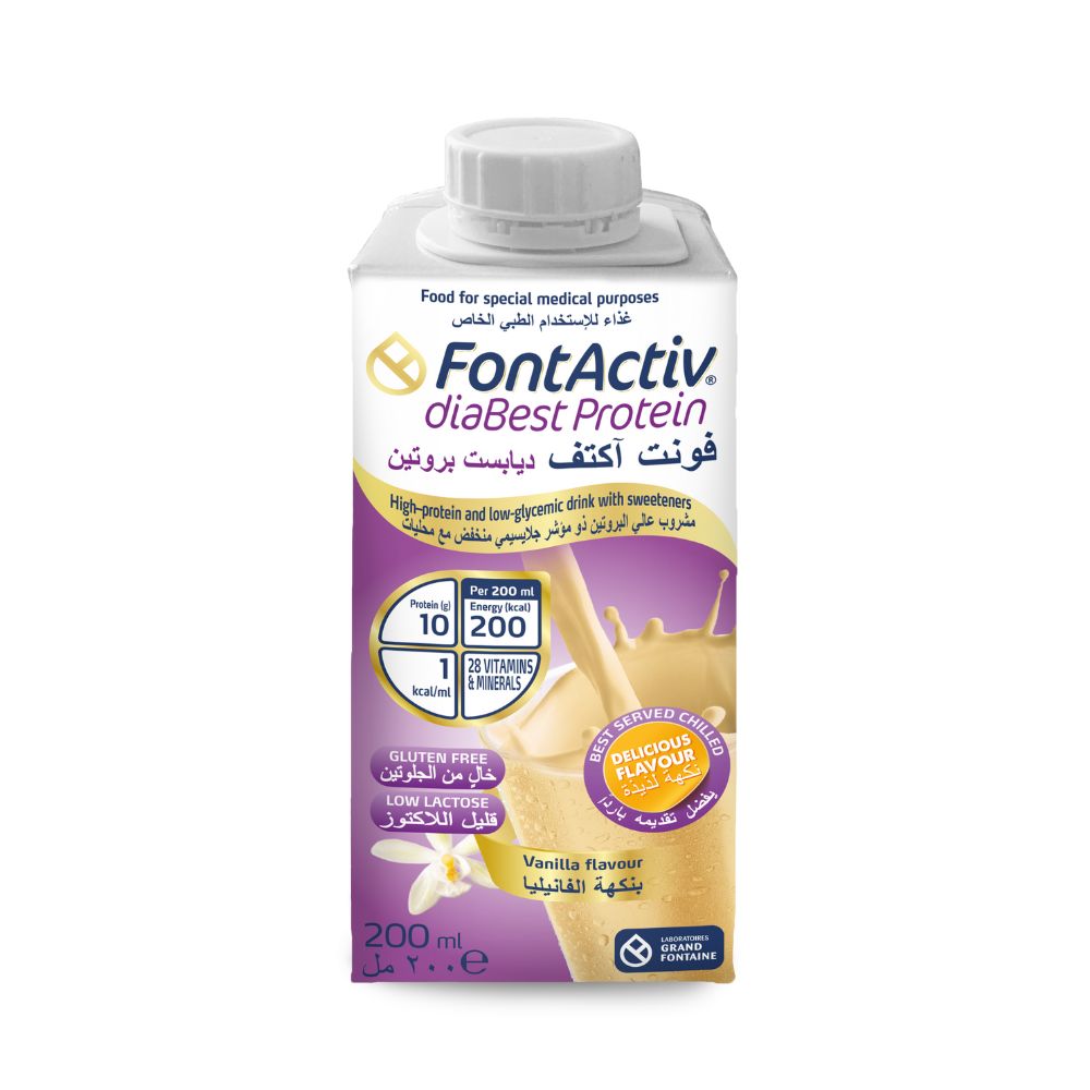 Фонтактив Діабест Протеїн Ваніль 200 мл